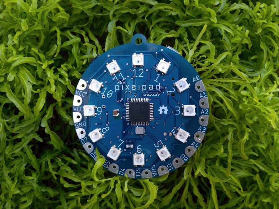 PixelPad Indian: Electronic Development Badge