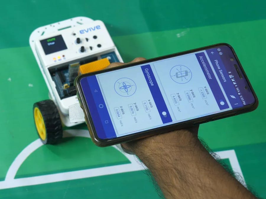 Making a Gesture Controlled Robot Using Your Smartphone