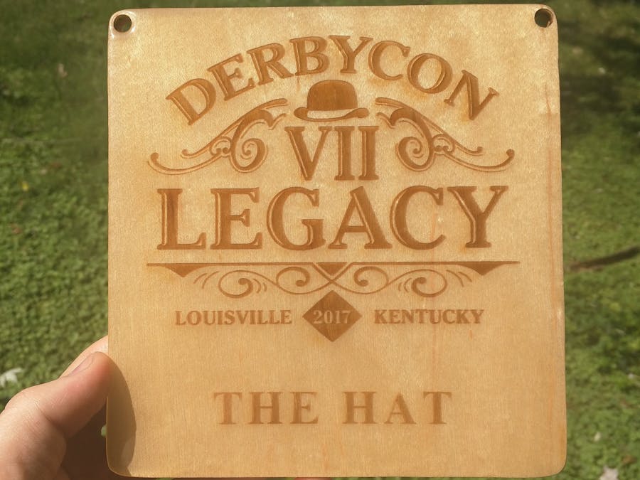 DerbyCon Legacy Black Badge