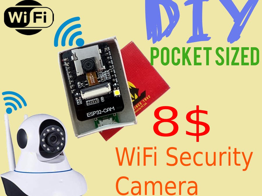 Wireless Security Camera in a Matchbox