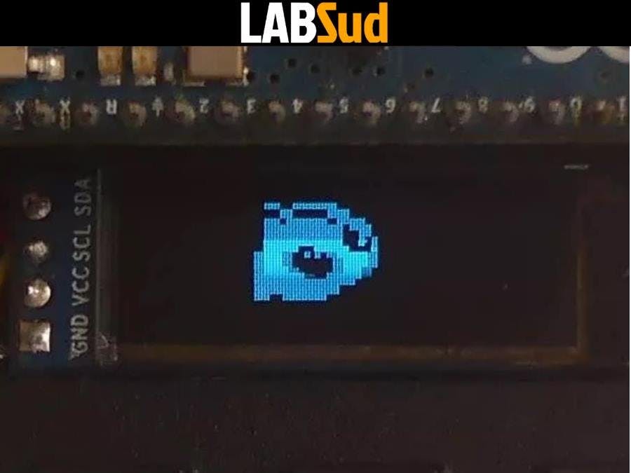 Pixel Art On Oled Display Hackster Io