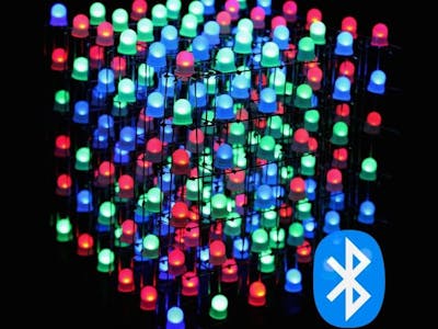 RGB LED Cube With Bluetooth App + AnimationCreator