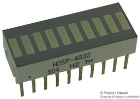 10 LEDs Bar Array, Green