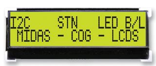 Alphanumeric LCD, 20 x 2