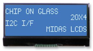 Alphanumeric LCD, 20 x 4
