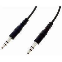 Audio / Video Cable Assembly, 3.5mm Slim Stereo Plug to 3.5mm Slim Stereo Plug