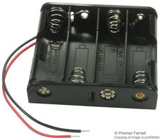 Battery Holder, AA x 4