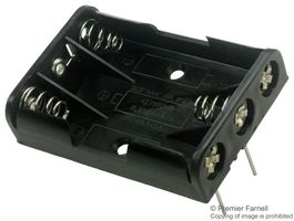 Battery Holder, AAA x 3