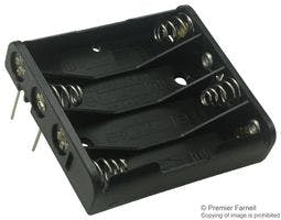 Battery Holder, AAA x 4
