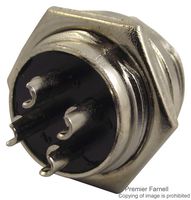 Circular Connector, Panel Mount Plug
