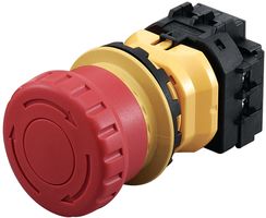 Emergency Stop Switch, 4PST-2NO