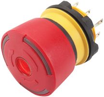 Emergency Stop Switch, DPST-1NO