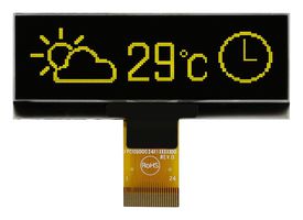 Graphic OLED, 128 x 32 Pixels