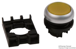 Illuminated Pushbutton Operator, Yellow