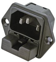 Power Entry Connector, IEC Appliance Inlet C14 with Fuseholder
