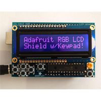 RGB LCD Shield Kit, 16x2 Character Display