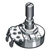Rotary Potentiometer, 500 kohm