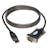 USB Serial Adapter Cable USB A Male to DB9 Male, 5 ft