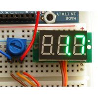 Volt Meter, Mini 3-Wire