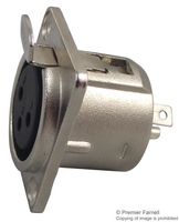 XLR Connector, Chassis Mount