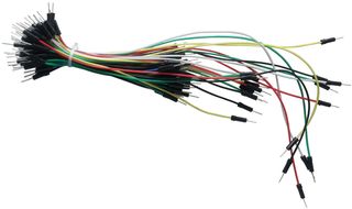 65 Pc. Jumper Wire with Tips Assortment, 22 AWG