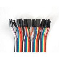 Premium Female/Female Jumper Wires, 40 x 12" (300mm)