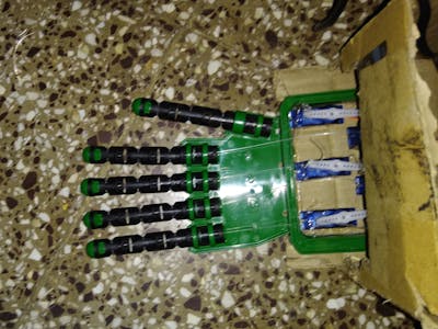 Gesture Controlled Robotic Hand