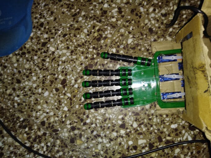 Gesture Controlled Robotic Hand - Arduino Project Hub