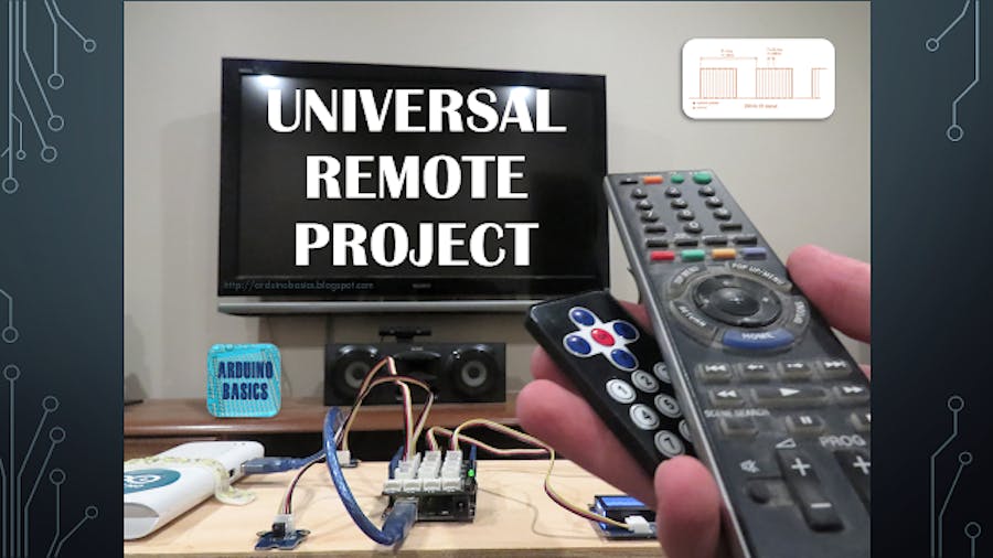Grove IR Universal Remote Project