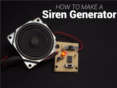 UM3561 Siren Generator - Police | Ambulance | Fire Engine