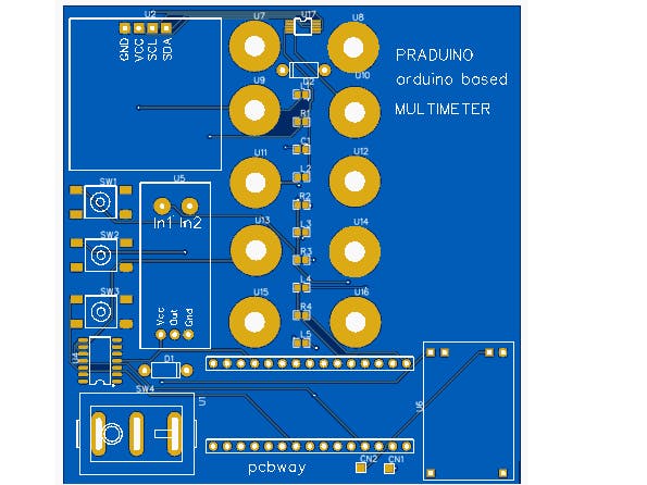 Praduino Arduino-Based Multimeter