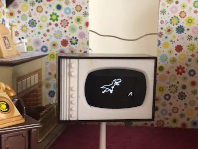 Arduino Mini Tv Arduino Dollhouse Mini TV - Hackster.io