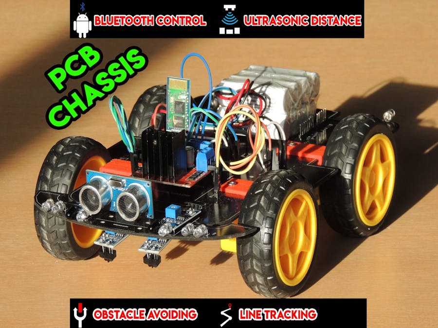Avoid Tracking Motor Smart Robot Car Chassis DIY R3 Kit 4WD Ultrasonic Tool 