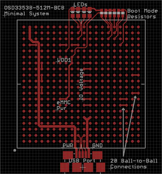 To build a minimal design only requires a few components.