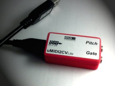DIY USB MIDI to CV