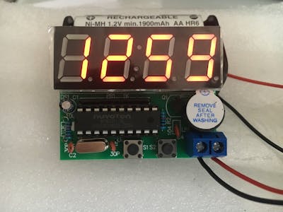DIY Clock Kit "C51 YSZ-4"