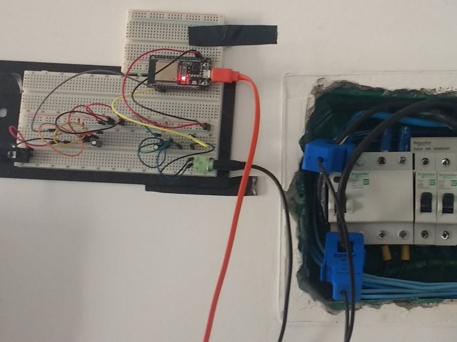 Monophasic and Biphasic Power Meter Smart with ESP32