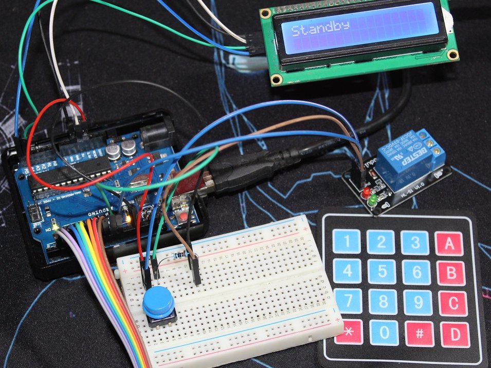 Keypad Door Lock With Changeable Code - Arduino Project Hub