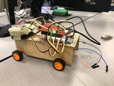 Nighttime Auxiliary Obstacle Avoidance Alarm