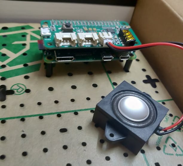 Satellite Kit of Snips.ai, with a 2-mic Respeaker array docked onto R-Pi W