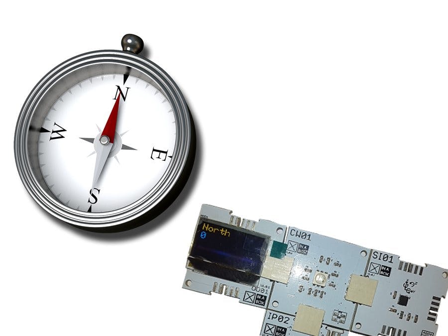 Build Your Own Digital Compass with XinaBox