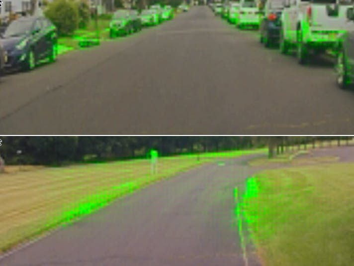Heat Map for Self-driving Model