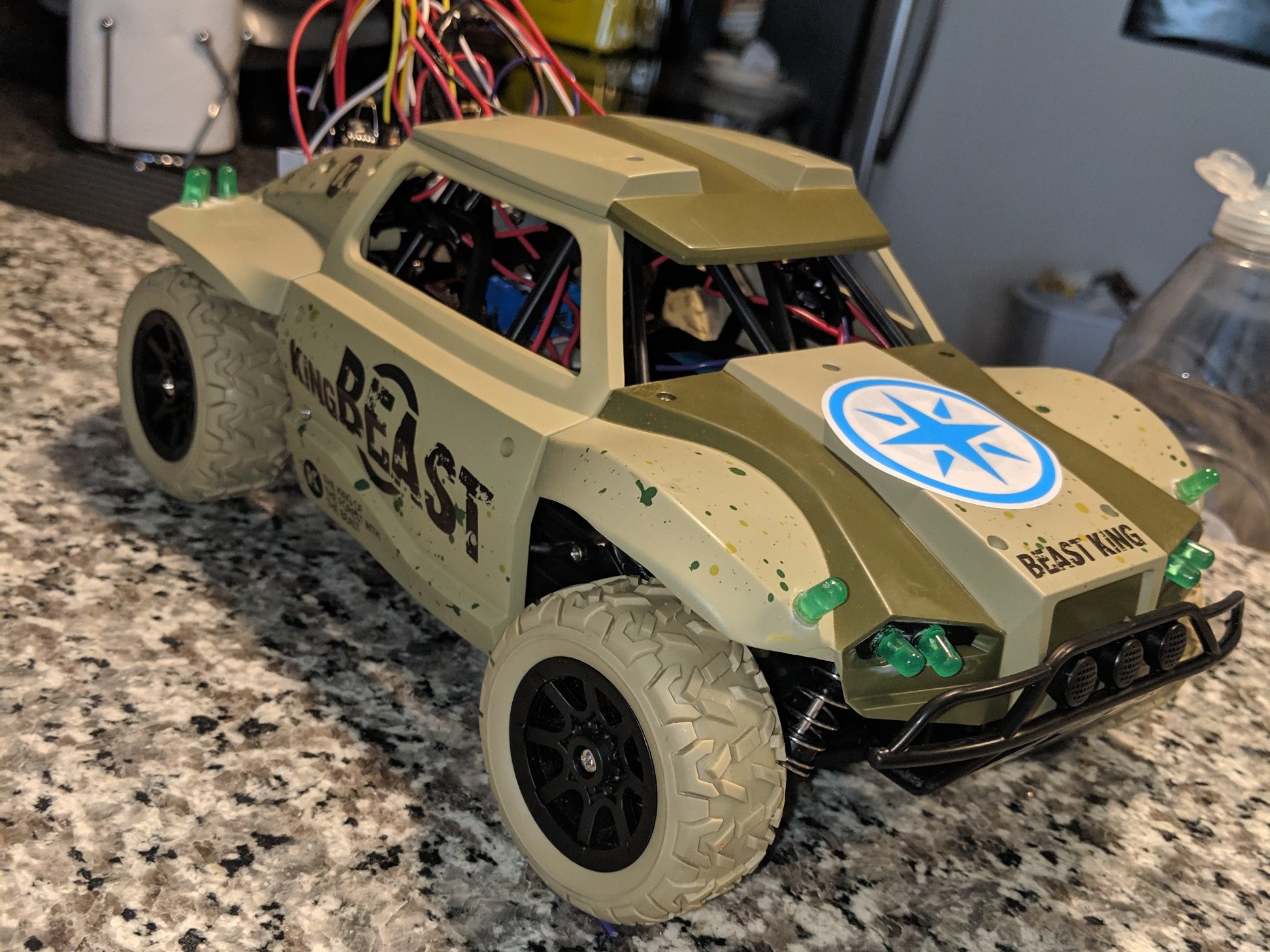 The beast rc hot sale car