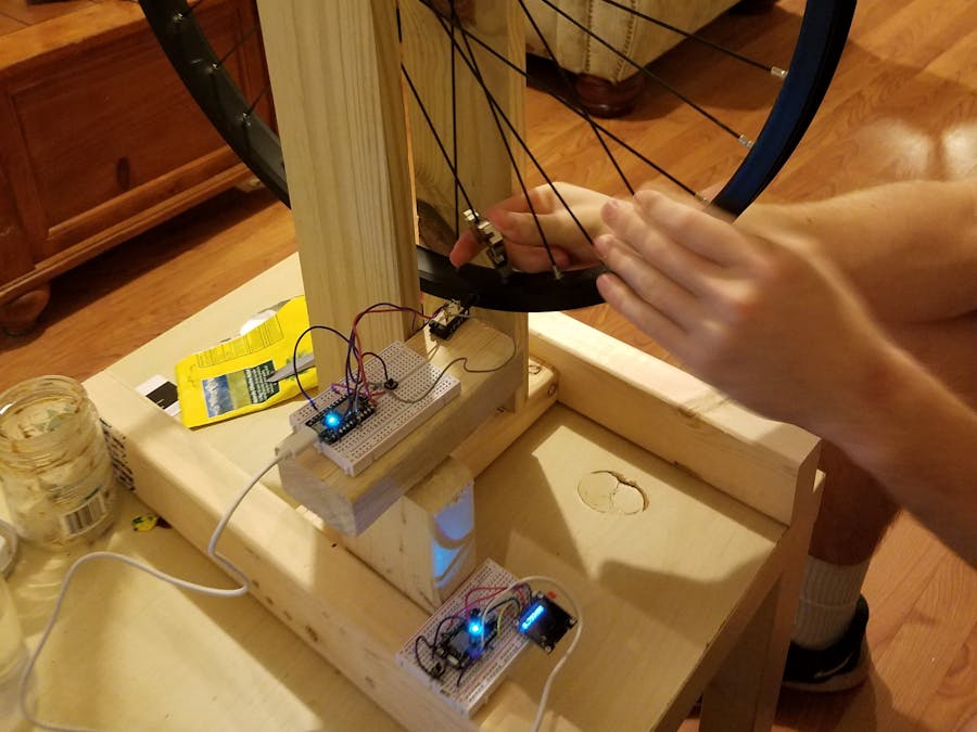 Bike Wheel Truing Using a Linear Potentiometer - MEGR 3171