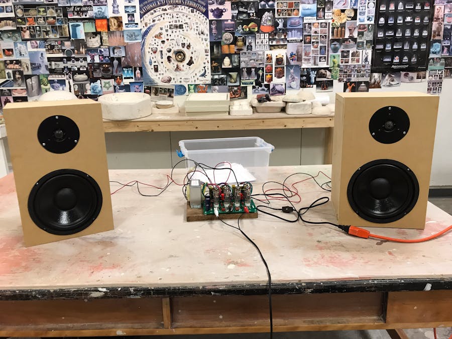 two Bookshelf Speakers