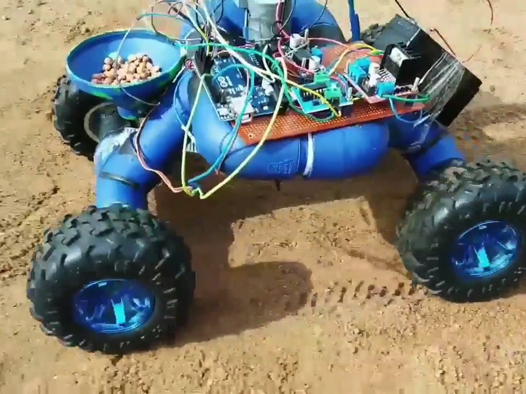 Arduino agriculture hot sale robot