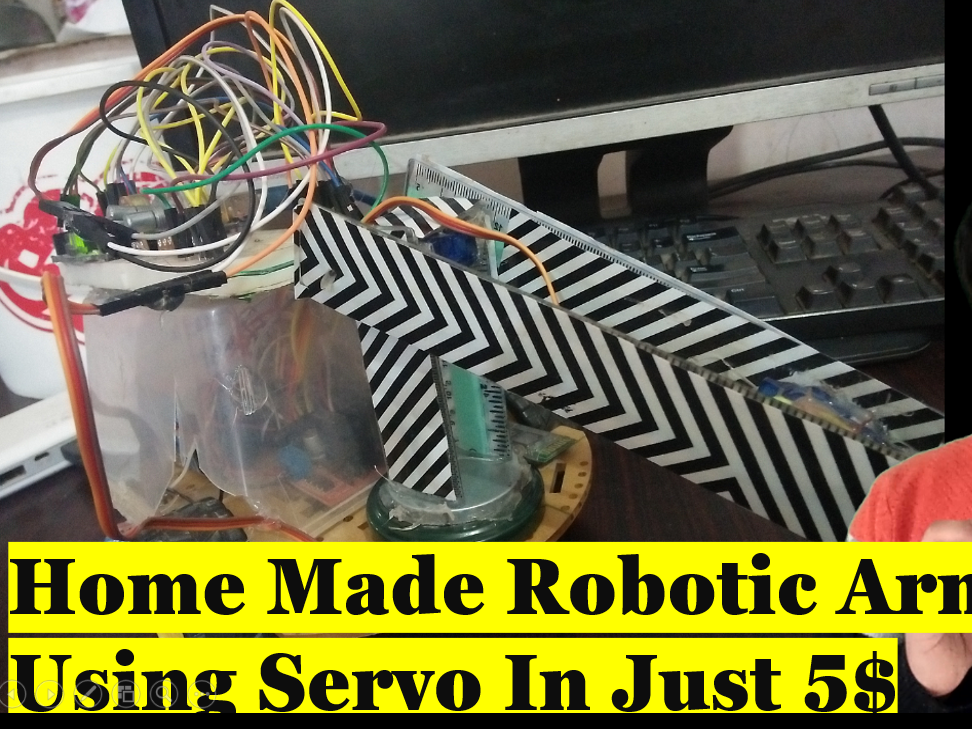 servo motor for robotic arm