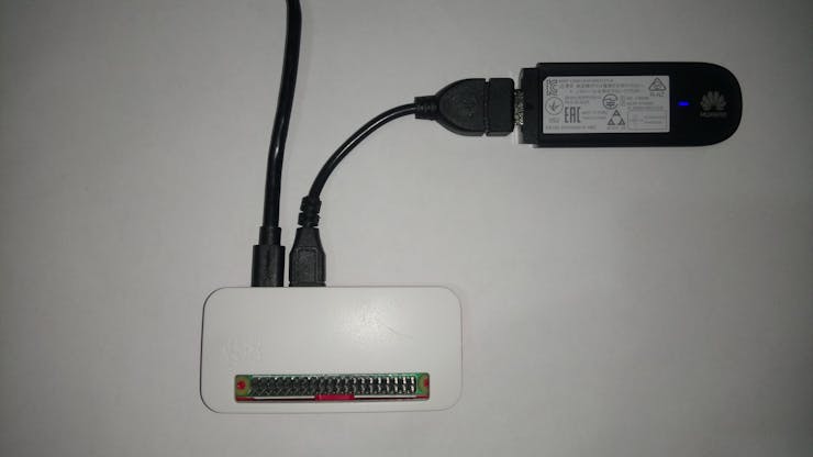 HUAWEI 3G USB Modem and Raspberry Pi Zero W