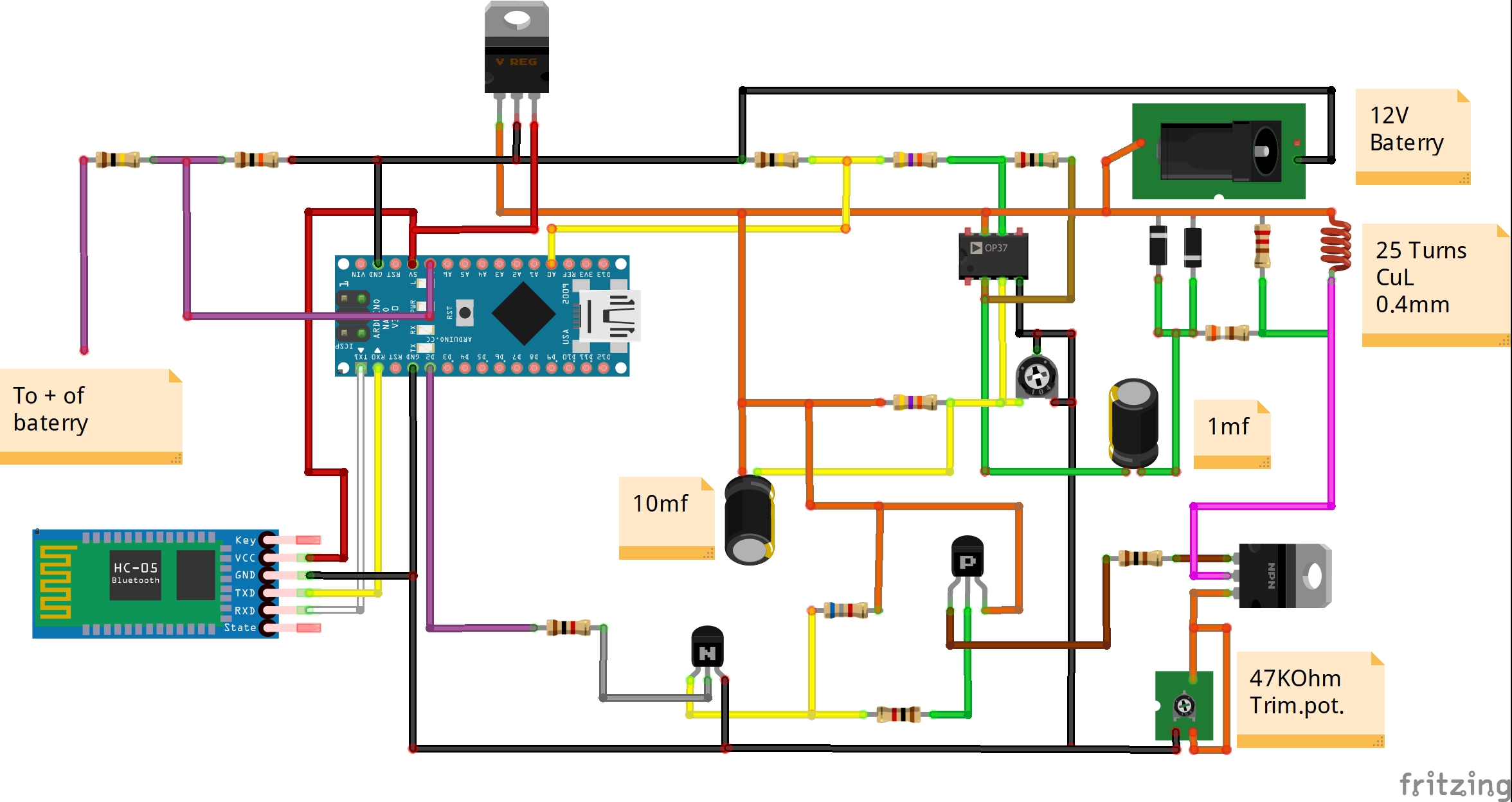Încerca dorință Tot felul de  DIY Arduino Based Pulse Induction Metal Detector - Hackster.io