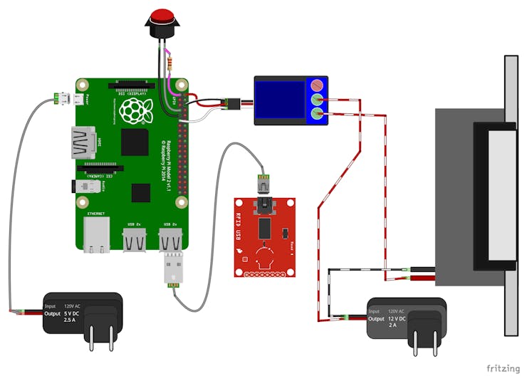 Raspberry Pi RFID Access Control System - Hackster.io